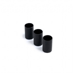 Aluminium With Black anodized bushing